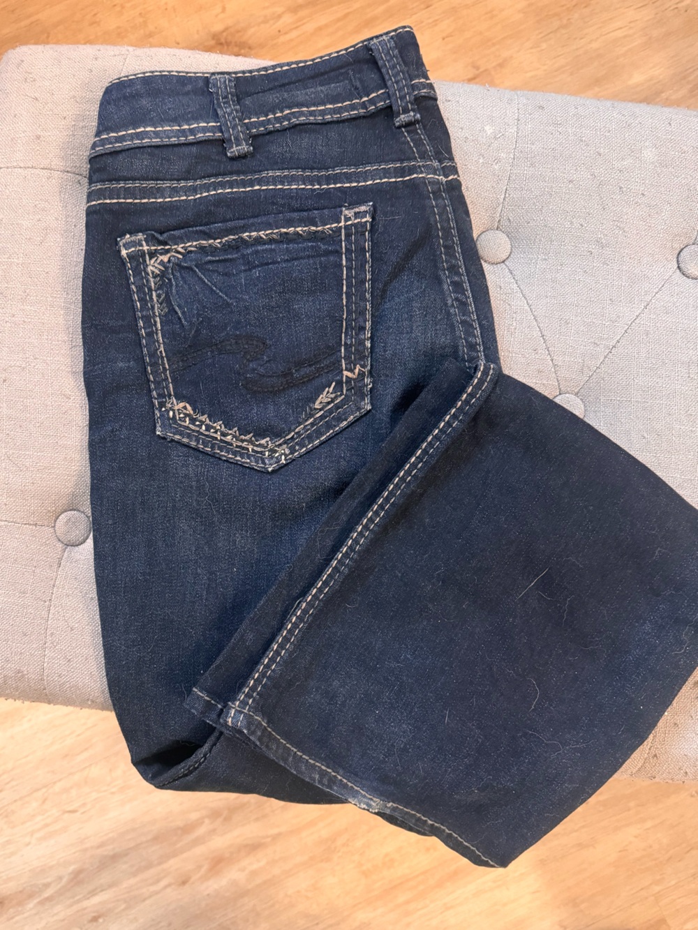Silver Jeans Suki Slim Boot Dark Indigo Jeans